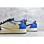 Air Jordan 1 low low top lightning white blue black