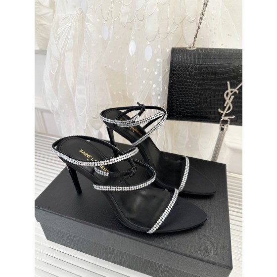 𝙎𝙖𝙞𝙣𝙩 𝙇𝙖𝙪𝙧𝙚𝙣𝙩 | 𝟐𝟎𝟐𝟑/𝐒𝐒 𝐧𝐞𝐰 YSL｜23s new high heel sandals Italian leather outsole