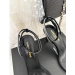 𝙎𝙖𝙞𝙣𝙩 𝙇𝙖𝙪𝙧𝙚𝙣𝙩 | 𝟐𝟎𝟐𝟑/𝐒𝐒 𝐧𝐞𝐰 YSL｜23s new high heel sandals Italian leather outsole