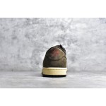 Air Jordan 1 low low top donkerbruin barb