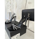 𝙎𝙖𝙞𝙣𝙩 𝙇𝙖𝙪𝙧𝙚𝙣𝙩 | 𝟐𝟎𝟐𝟑/𝐒𝐒 𝐧𝐞𝐰 YSL｜23s new high heel sandals Italian leather outsole