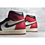 Air Jordan 1 AJ1 Black Buckle Shatter