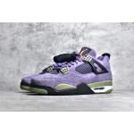 Air Jordan 4 Retro Purple Suede