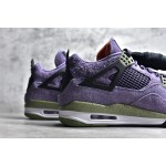 Air Jordan 4 Retro Purple Suede
