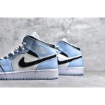Air Jordan 1 MiD Black and Blue