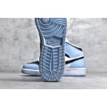 Air Jordan 1 MiD Black and Blue