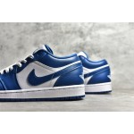 Air Jordan AJ1 low top blue and white