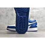 Air Jordan AJ1 low top blue and white