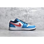 Air Jordan AJ1 Low Top Blue Red White