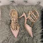 【Valentino】Valentino Valentino top version matte nude pink 3 with 6.5cm high heels