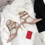 【Valentino】Valentino Valentino top version matte nude pink 3 with 6.5cm high heels