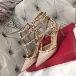 【Valentino】Valentino Valentino top version matte nude pink 3 with 6.5cm high heels