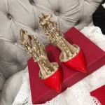 【Valentino】Valentino Valentino top version large red patent leather 3 with 6.5cm high heels