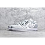 Air Jordan AJ1 Low Top Grey & White