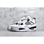 Air Jordan AJ4 Retro White Grey