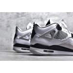 Air Jordan AJ4 Retro White Grey