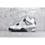 Air Jordan AJ4 Retro White & Black