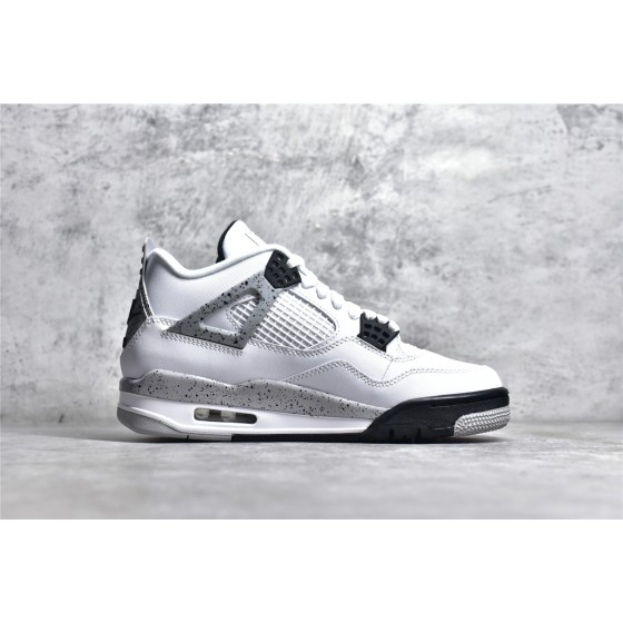Air Jordan AJ4 Retro White & Black