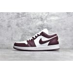 Air Jordan AJ1 low top purple and white