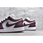 Air Jordan AJ1 low top purple and white