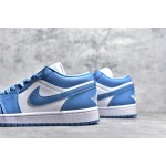 Air Jordan AJ1 low top blue and white