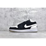Air Jordan AJ1 low top black and white