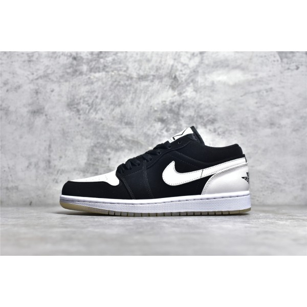 Air Jordan AJ1 low top black and white