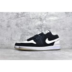 Air Jordan AJ1 low top black and white