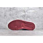 Air Jordan AJ1 Low Top Black White Red