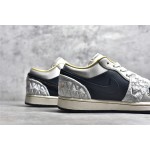 Air Jordan AJ1 low top black and silver