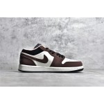 Air Jordan AJ1 Low Top Brown and White