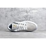 Air Jordan AJ1 Low Top White Grey
