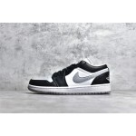 Air Jordan AJ1 Low Top Black White Grey