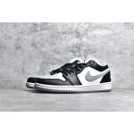 Air Jordan AJ1 Low Top Black White Grey