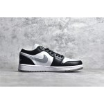 Air Jordan AJ1 Low Top Black White Grey