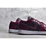 Air Jordan AJ1 Low Top Purple & Black