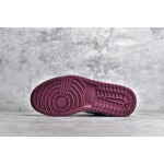 Air Jordan AJ1 low top purple and white