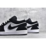Air Jordan AJ1 low top zwart en wit