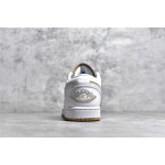 Air Jordan AJ1 Low Top Gold & White