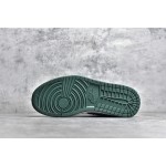 Air Jordan AJ1 Low Top Black Green