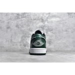 Air Jordan AJ1 Low Top Black Green