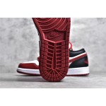 Air Jordan AJ1 Low Top Black White Red