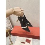 【Valentino】𝟐𝟎𝟐𝟏/𝐒𝐒 𝐧𝐞𝐰 Valentino Lambskin back lace-up heel with sculpted work