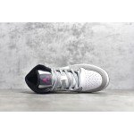 Air Jordan 1 MiD Grey and Black