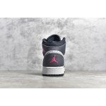 Air Jordan 1 MiD Grey and Black