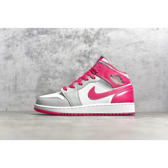 Air Jordan 1 MiD Grey and Black