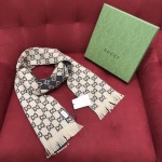 GUCCI · Reversible wool scarf 100% wool
