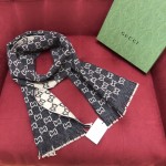 GUCCI · Reversible wool scarf 100% wool
