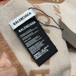 𝐁𝐚𝐥𝐞𝐧𝐜𝐢𝐚𝐠𝐚 Twill Logo Long Scarf 100% Wool