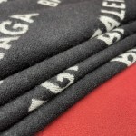 𝐁𝐚𝐥𝐞𝐧𝐜𝐢𝐚𝐠𝐚 Twill Logo Long Scarf 100% Wool